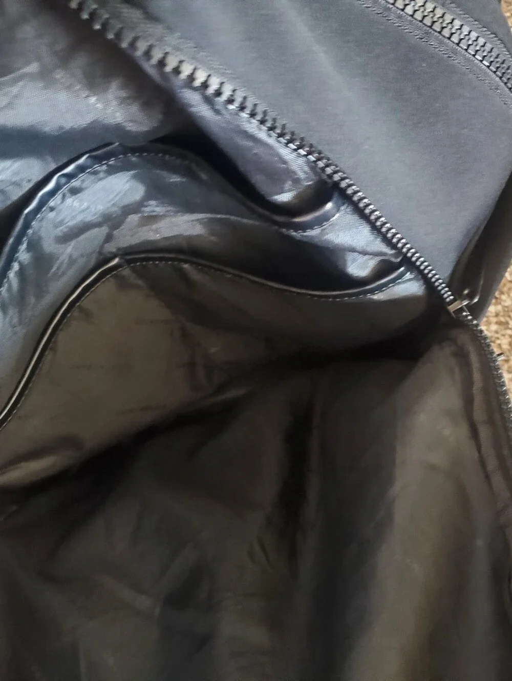 LUCKY BRAND GLOBETROTTER LAPTOP NEOPRENE BLACK BACKPACK.